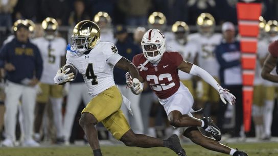 Notre Dame RB Jeremiyah Love plans to run 40 at combine (NFL)