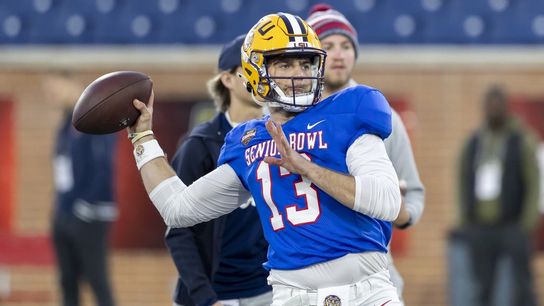 Report: Draft prospect QB Garrett Nussmeier asymptomatic (NFL)