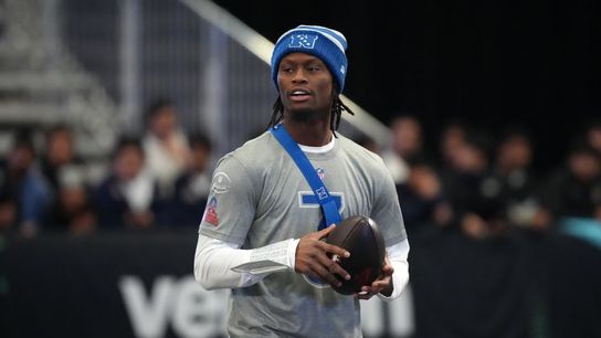 Cowboys WR George Pickens at mincamp, not participating in drills