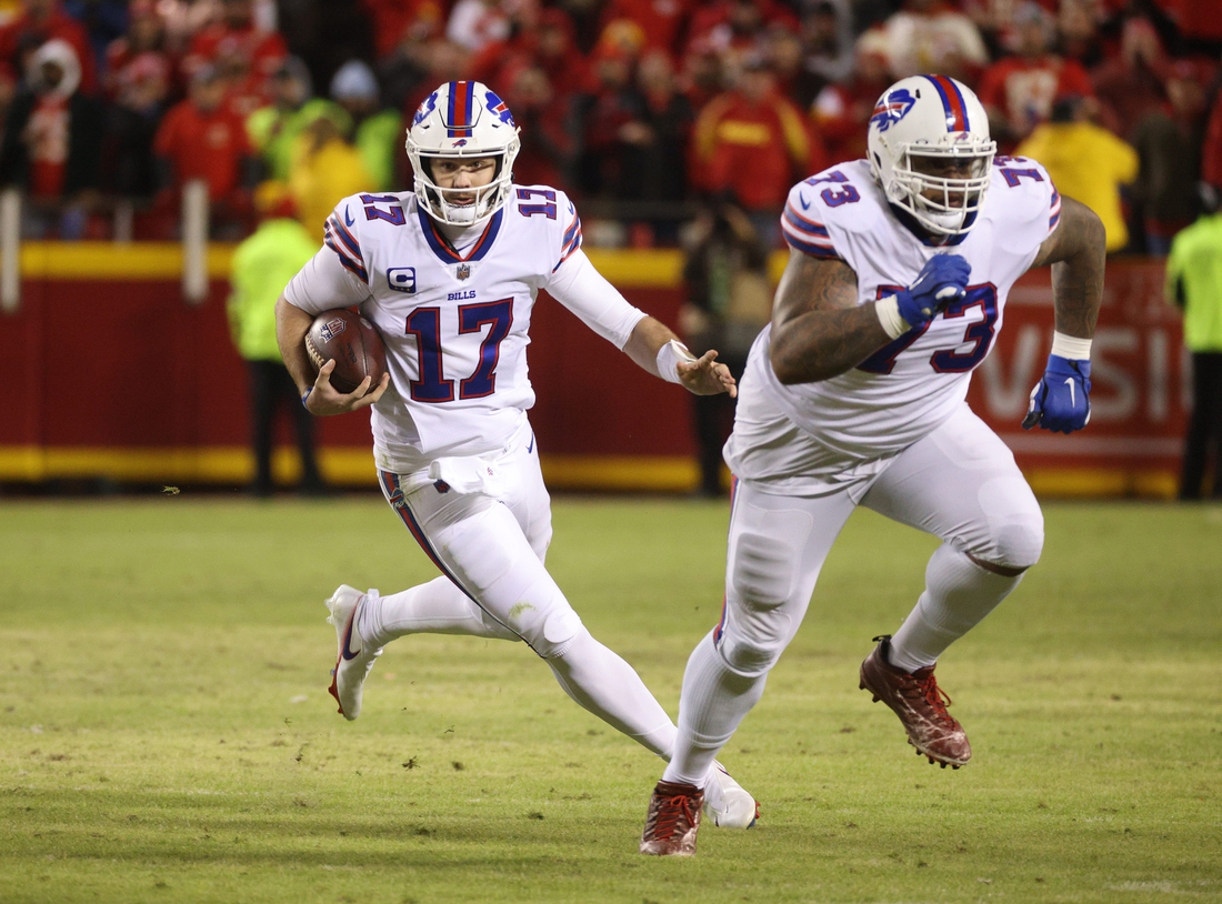 Quarterback Josh Allen will lead the Bills against the Rams on Sept. 8.

 Syndication Democrat And Chronicle