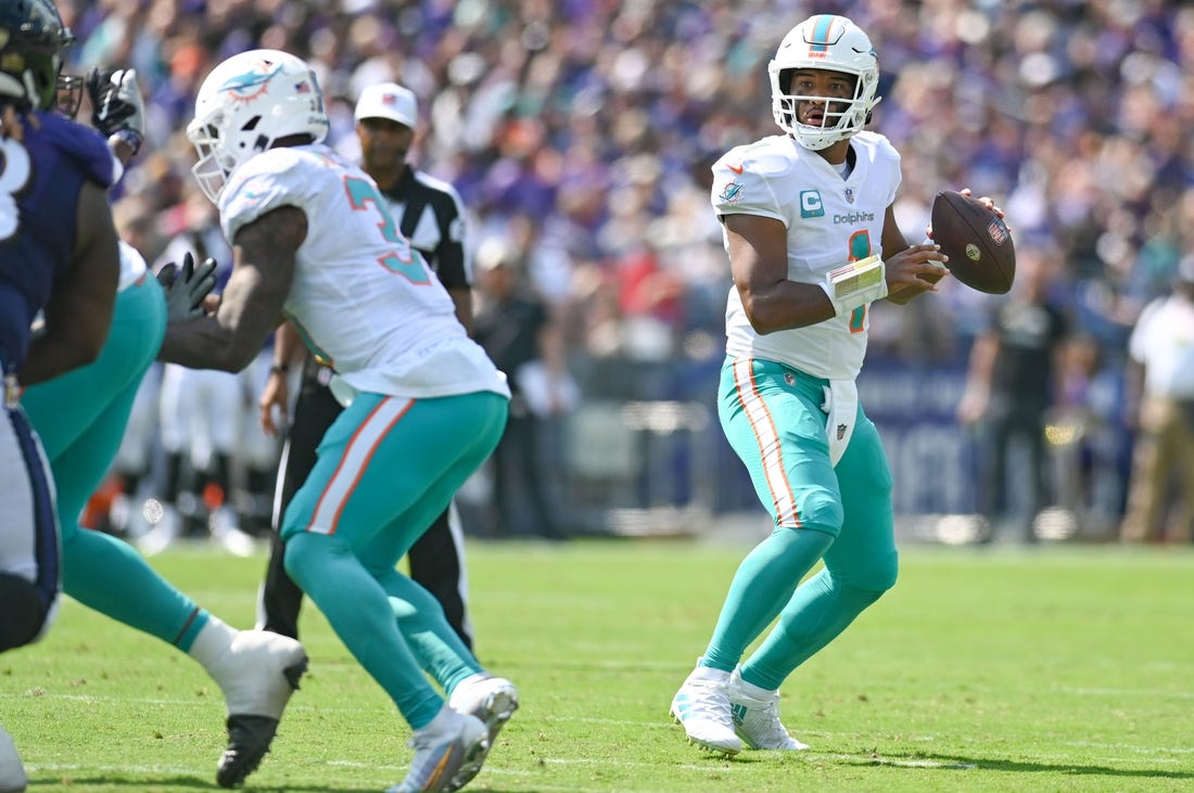 Dolphins rally behind Tua's 6 TD passes to shock Ravens - National