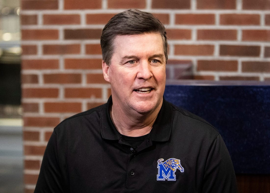 Memphis defensive coordinator football coach Mike MacIntyre answers questions at a press conference on Wednesday, Feb. 5, 2020 at the Billy J. Murphy Athletic Complex.

Memphis Signing Day